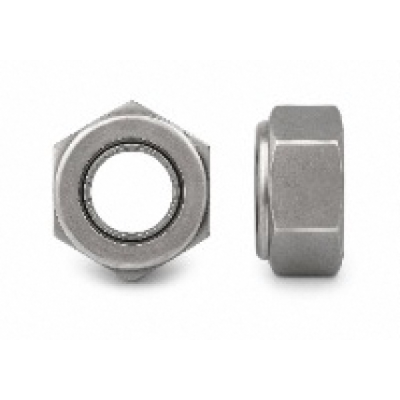 91831A173 18-8 Stainless Steel Nylon-Insert Locknuts