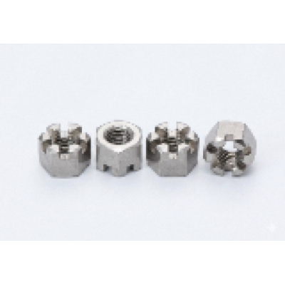 93760A212 Metric Medium-Strength Steel Locknutsfor use with Cotter Pinsu2014Class 8