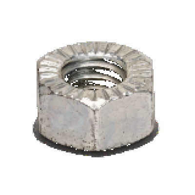 91762A140 Serrated Locknuts