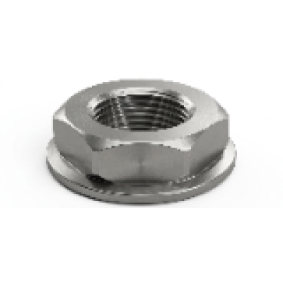 92087A140 Steel Nonmarring Locknuts with Spring-Lock Washer