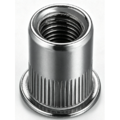 94430A558 Twist-Resistant Rivet Nuts for Soft Materials