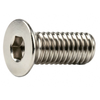 97595A572 Tornillos de cabeza plana hexagonal de latón