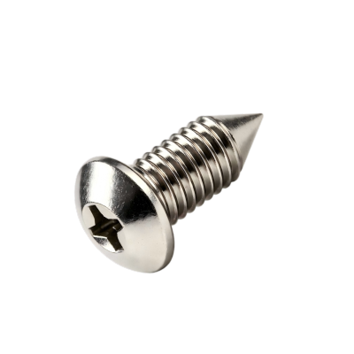 92465A260 Acero inoxidableCombinación de tornillos ranurados/de cabeza redondeada Phillips para chapa metálica