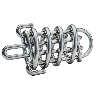 9630K71 Corrosion-Resistant Overload-Prevention Extension Springs